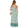 thumbnail image 3 of Faithtur Robe Décontractée pour Femmes, Imprimé Sans Manches Col Bateau une Pièce, 3 of 9