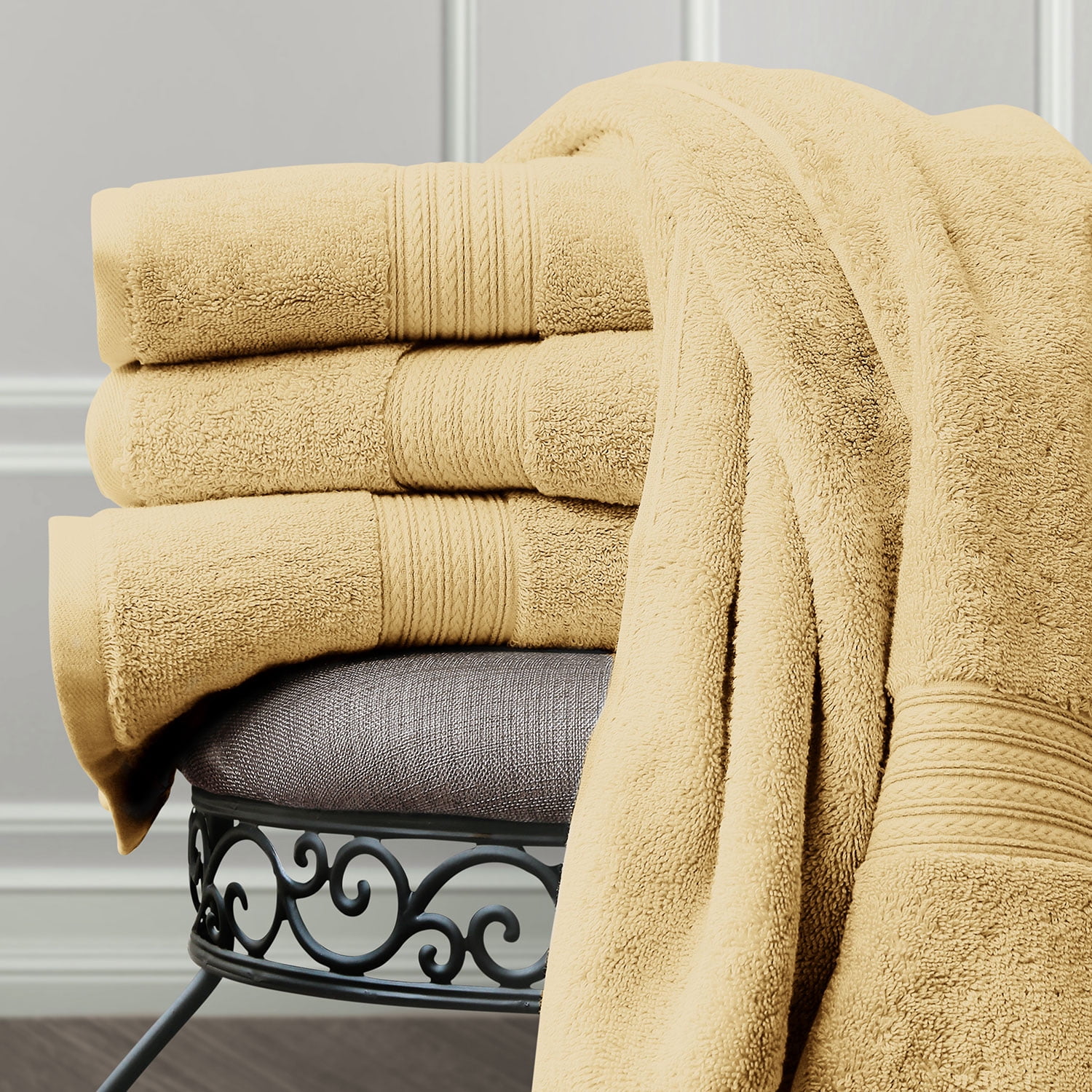 Luxor Linens Bliss Egyptian Cotton Luxury Towel Collection