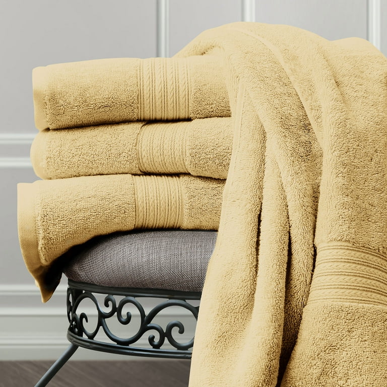 Luxor Linens Bliss Egyptian Cotton Luxury Towel Collection Walmart