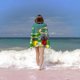 thumbnail image 2 of El Garaje de Gecko Toalla de playa de secado rápido con diseño temático, regalo para mujeres y niñas, ideal para cumpleaños, fans, amantes de la música, uso en la playa o al aire libre, 78 × 180 cm, 2 of 6