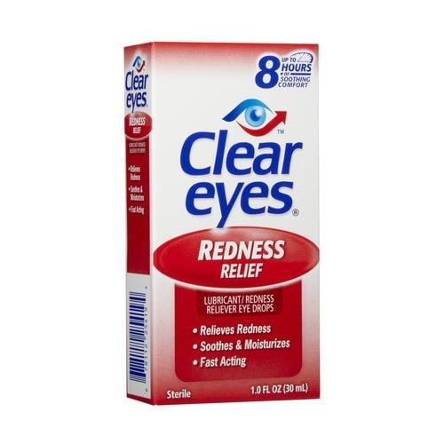 Clear Eyes Redness Relief Eye Drops 1oz Each