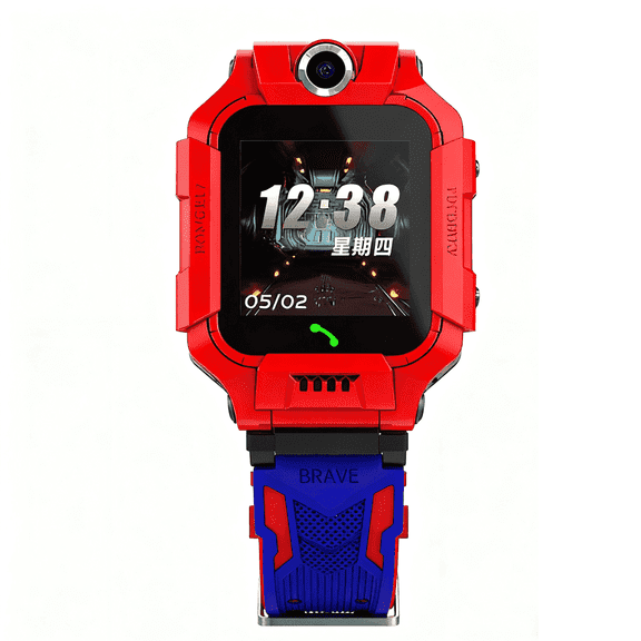 FTCBJJA Smart Watch, IP67 Waterproof Watch with SOS Call, 2G Smartwatch Boys Girls Gift for Kids with Camera&Games, 1.4" HD Touchscreen with Voice Chat, Red