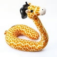 thumbnail image 4 of Soporte para teléfono giratorio de 360° - Jirafa naranja, 30 x 75 cm/11,8 x 29,5 pulgadas - Perfecto para uso doméstico Almohada para el cuello con forma de animal, 4 of 8