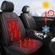 thumbnail image 2 of Funda de asiento de coche con calefacción de 12-24v, calentador rápido de 30 pulgadas, Protector de asiento de coche con calefacción de franela de 25W, 2 of 4