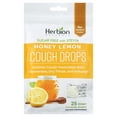 thumbnail image 2 of Herbion Naturals Cough Drops with Natural Honey Lemon Flavor, Sugar-Free with Stevia, Dietary Supplement, Soothes Cough, For Adults and Children over 6 years, 25 Drops, No Artificial Flavor, No Added, 2 of 13
