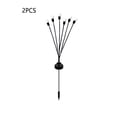 thumbnail image 4 of Matsuzay 2 piezas de luz solar para decoración de fiestas, lámpara de jardín, paisaje, camino, herramienta de iluminación decorativa, patio exterior Iluminación y accesorios  6 cabezas coloridas Matsuzay HA073385-02, 4 of 6