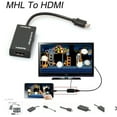 thumbnail image 1 of New Mini Micro USB 2.0 MHL to HDMI cable HD 1080P Android, 1 of 5