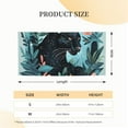 thumbnail image 5 of Salouo Black Panther Floral Illustration Pattern Holiday Banner Outside Party Decoration Banner (1PC) Festival Supplies Fit for Birthday Parties & Celebrations & Chrismas-Medium, 5 of 8