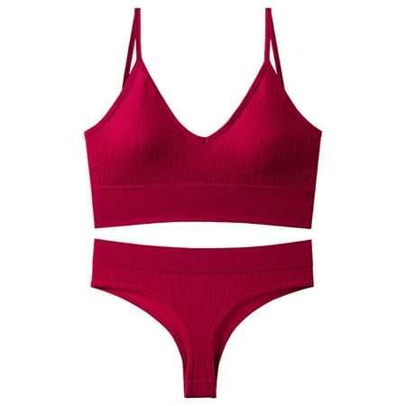 Women s Bra Lightly Lined Bra Feature V-Neck Push-up Bra Style W-1712 Wine L