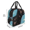 thumbnail image 3 of Vsdgher Whimsical Cartoon Cow Lunch Bag, Lunch Box for Women Adult Men, Lunch Tote Insulated Cooler Lunch Container for Work/Office/Picnic/Travel, 3 of 8