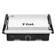 thumbnail image 1 of Parrilla Panini 2 EN 1 T-FAL SW332DMX Acero Inoxidable Antiadherente, 1 of 5