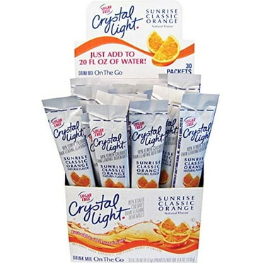 On The Go, Sunrise Orange, .16Oz Packets, 30/Box