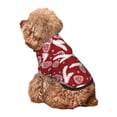 thumbnail image 5 of Haiem Christmas Holiday Pinecone for Winter Dog Hoodie Sweatshirts with Pockets Warm Dog Clothes for Small Dogs Chihuahua-Medium, 5 of 7