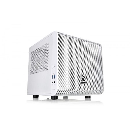 Thermaltake Core V1 Snow Mini ITX Cube Computer Chassis White
