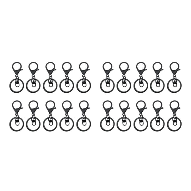 Bearachild 10pcs / set Llaveros Langosta - Llaveros seguros y elegantes para todos los días El precio es de metal bajo Type6 NO6