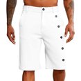 thumbnail image 2 of pstuiky Pantalones cortos para hombre, Pantalones cortos de verano para hombre, cómodos, con bolsillos y cintura elástica Pantalones cortos deportivos para hombre, 2 of 7