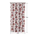 thumbnail image 5 of Football and Ribbon Shapes Pattern Shower Curtain 36"x72" ,Bathroom Decorative Shower Curtains Set with 12 Hooks,Modern Waterproof Washable Shower Curtain, 5 of 6