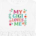 thumbnail image 4 of Inktastic My Gigi Loves Me Girls Apparel Girls Toddler Dress, 4 of 5