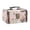 Butterfly Pattern, Small, variant on Wooden PU Leather Storage Chest Green Map Pattern for Trinkets Keepsakes and Gifts