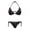 Cartoon Cat Paw Print, variant on Pastel Camouflage Pattern Two Piece Bikini Set Sexy Backless Swimwear Quick Dry Adjustable Halter Tie Side Design Perfect for Beach