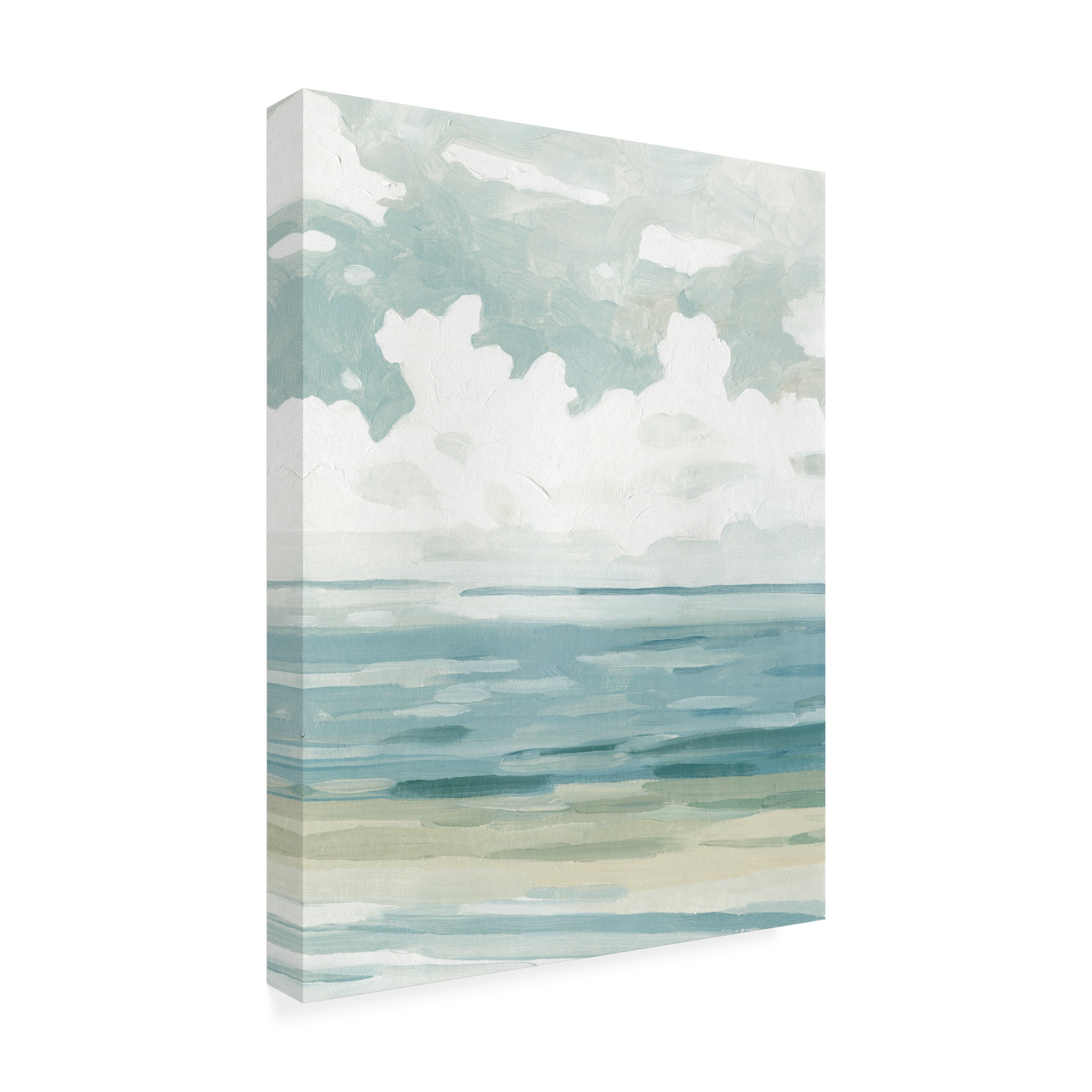 Emma Caroline 'Soft Pastel Seascape II' Canvas Art