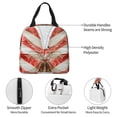 thumbnail image 4 of Picia Patriotic Butterfly Floral Printed Lunch box Lunch bag for Men Women Large Capacity Lunchbox Reusable Lunch Bags Insulated Lunch Bag Lunch Box Cooler, 4 of 6