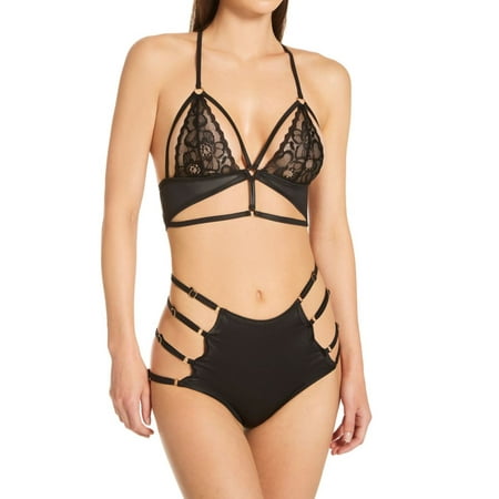 

Women s Mapale 8586 High Waist Two Piece Set (Black M/L)