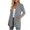 Gray, variant on Long Cardigan for Women Open Front Eyelet Long Sleeve Cardigan with Pockets Lightweight Boho Jackets Pink S