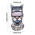 thumbnail image 3 of Wzzjkit Summer Sunscreen Outdoor Face Mask Pattern Face Gini Headmask, 3 of 5