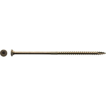 

1PK Big Timber #10 x 5 In. Bronze Flat Head Wood Screw (185 Ct. 5 Lb.)