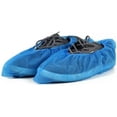 thumbnail image 4 of 100 Pieces Disposable Overshoes Anti-slip Shoe Covers(Blue), 4 of 5