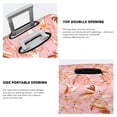 thumbnail image 3 of Balery Pink Cockatoo Birds Funda de equipaje, fundas para maletas, elástica, lavable, protector de maletas, compatible con maletas de 18 a 32 pulgadas-Medium, 3 of 7