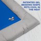 thumbnail image 4 of Dog Self Cooling Bed Pet Bed – Solid Gel Based Self Cooling Mat for Pets, Includes a Foam Based Bolster Bed for Extra Comfort, 4 of 5