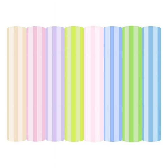 3D Pastel Color Puff Vinyl Heat Transfer-30.48 X 25.40cm HTV Puff Heat Transfer Vinyl for T-Shirts GarmentBags Vinyl