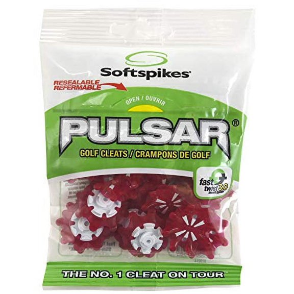 Softspikes Pulsar Golf Cleats Fast Twist 30 Cherry