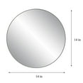 thumbnail image 7 of Better Crafts 14 inch, Pack of 3 Small Mirrors for Crafts, Round Mirror for Tables at Weddings, Mirror Tiles for Crafts and DIY Projects, 7 of 7