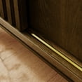 thumbnail image 7 of 47" Sideboard Buffet Cabinet Storage, Farmhouse Fluted Cabinet TV Stand for Kitchen Dining Living Room Entryway Hallway, Walnut, 7 of 7