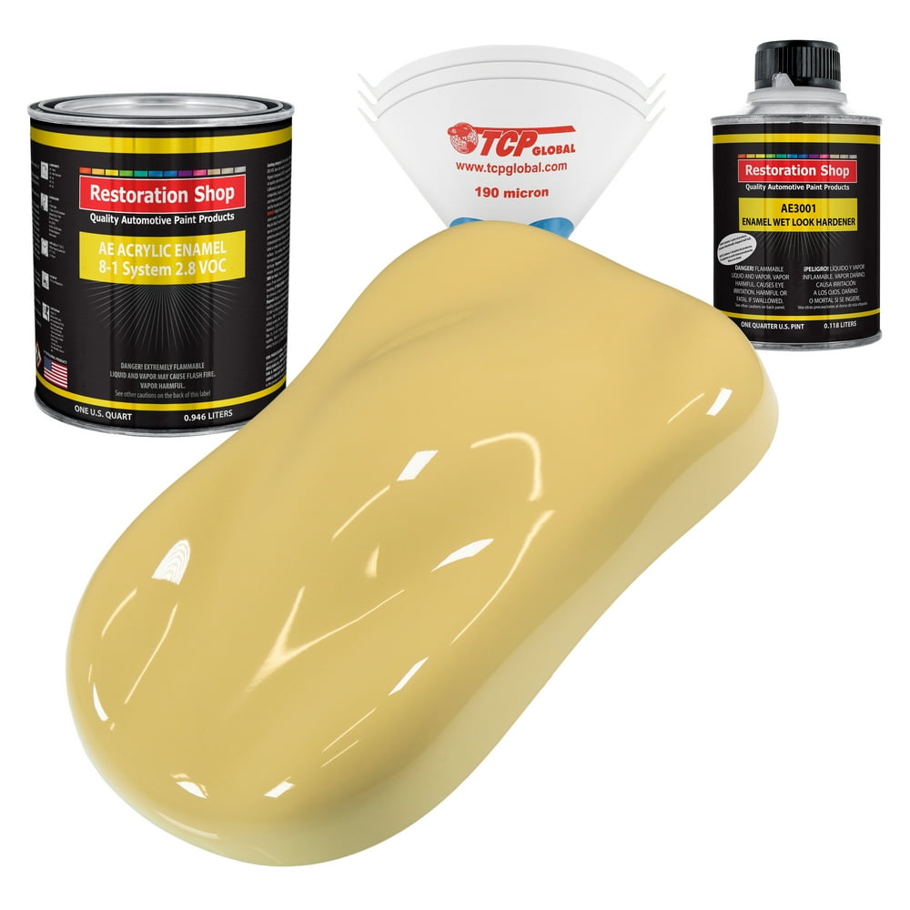 Restoration Shop Springtime Yellow Acrylic Enamel Auto Paint