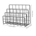 thumbnail image 2 of Metal File Organizer For Desk Mail Sorter Letter Holder Mail Holder Desktop Bookshelf Tabletop Office Desk Letter Holder Office Mail Sorter Stand, 2 of 8