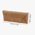 thumbnail image 4 of Unique Bargains Yangba Pattern Eyeglasses Case Portable Eyeglasses Storage 6.38"x2.56"x1.77" Brown, 4 of 5