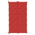 thumbnail image 4 of vidaXL Coussins de Banc Intérieur/extérieur 2 Pcs, Antidérapants, Hydrofuges, Rouge 70.9"x19.7"x2.8", 4 of 6