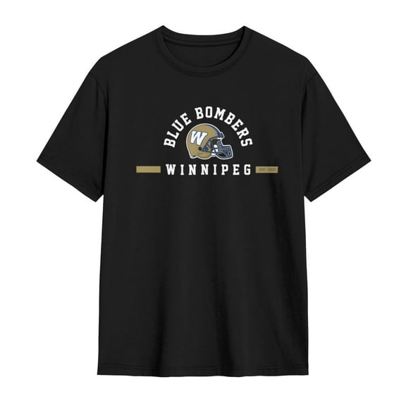 Winnipeg Blue Bombers T-Shirt Casual Tee Shirts For Men