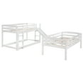 thumbnail image 5 of White Triple Bunk Twin Sized Bed with Slide, 5 of 9