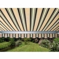 thumbnail image 2 of ALEKO 12'x10' Retractable Awning Fabric Replacement, Multi Striped Green Color, 2 of 4