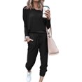 thumbnail image 1 of Conjunto Deportivo PRETTYGARDEN Mujer 2 Piezas Manga Larga Jogger M, 1 of 5