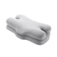 thumbnail image 4 of Almohada cervical, suave, ligera, transpirable y cómoda para el cuello. Yoga Gris Claro, 4 of 9