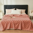 thumbnail image 1 of TIMIFIS Throw Blanket Thickened Solid Colour Pineapple Fleece Blanket Corals Fleece Sofa Cover Blanket Corals Fleece Gift Blanket Nap Blanket Fleece Blanket, 39X59 In, 1 of 5