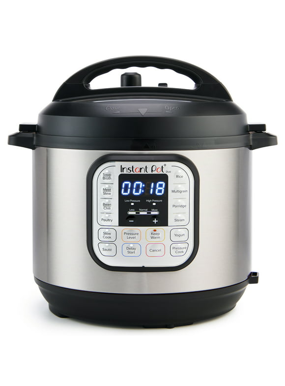 Instant Pot Duo 8 Qt Electric Pressure Cooker, 7-in-1 Slow Cooker, Rice Cooker, Steamer, Saut, Yogurt Maker, Warmer & Sterilizer