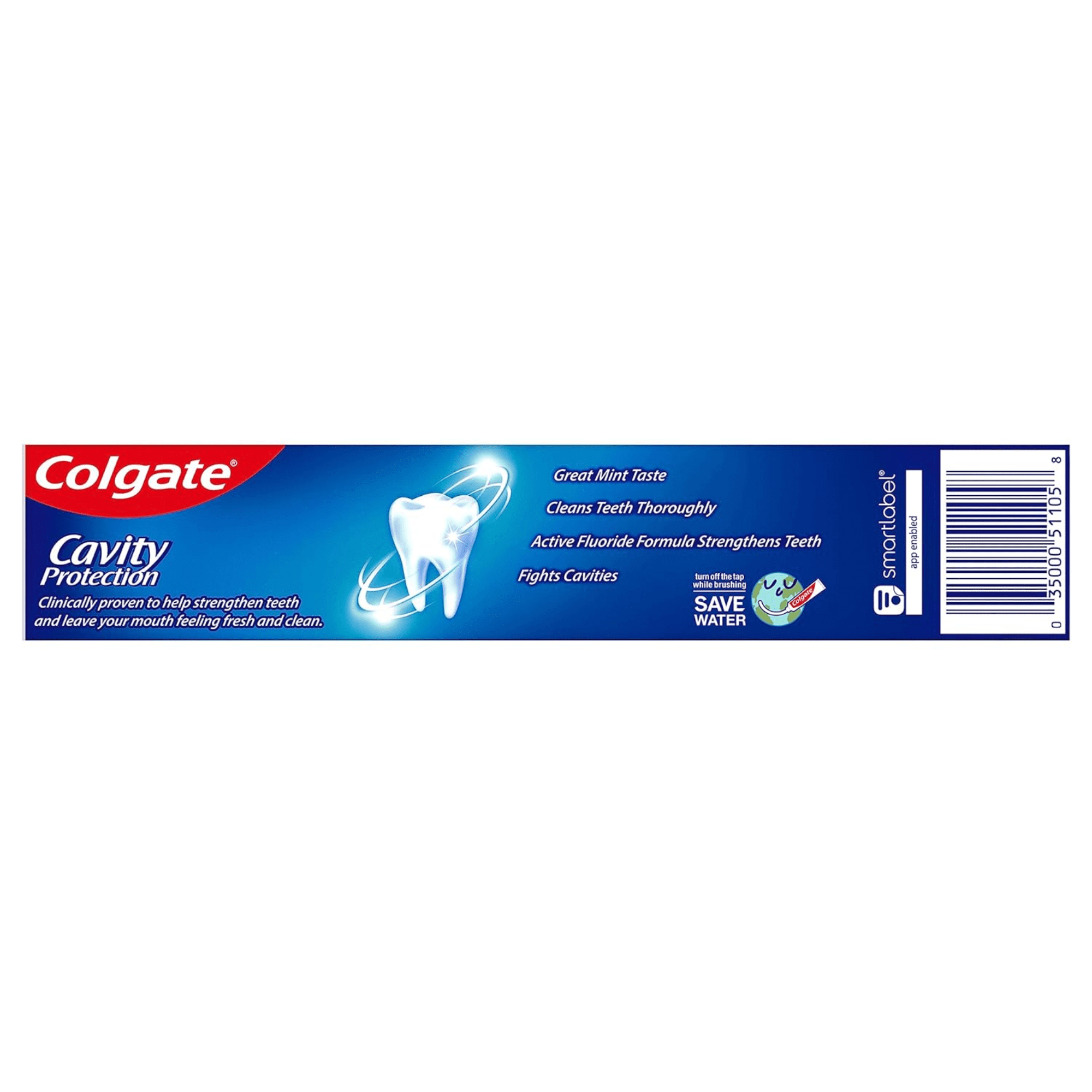 Colgate Cavity Protection Travel Toothpaste with Fluoride, ADA Accepted, TSA Approved Size 2.5 Ounce (Pack of 6)