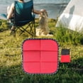 thumbnail image 6 of Wswqop Foldable Seat Pad Camping Seat Cushion Stadium Cushion Chair Cushion Lightweight Navy Edge, 6 of 9